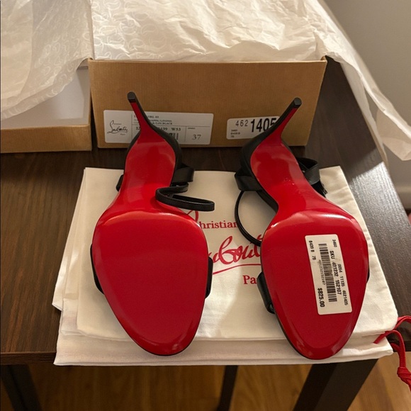 Loubigirl Ankle-Strap Red Sole Sandals - Picture 7 of 7